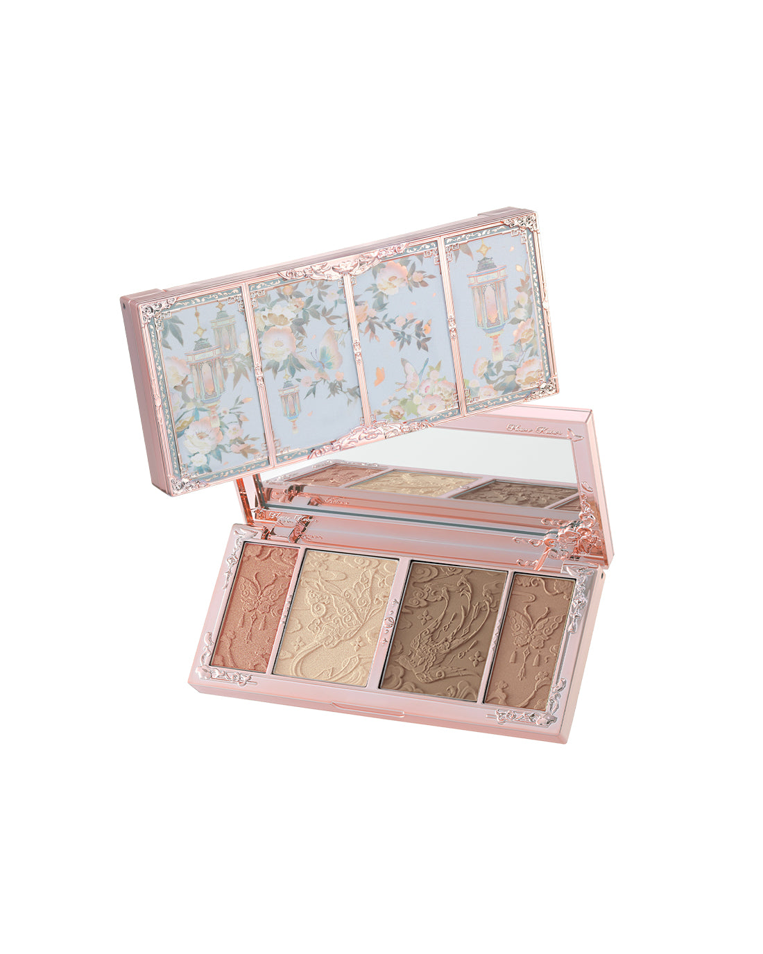 Butterfly Cloud Collar Embossed Highlight & Contour Palette Image 1