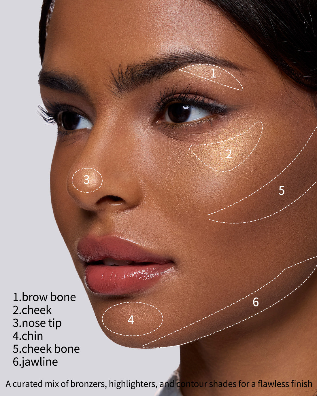 Butterfly Cloud Collar Embossed Highlight & Contour Palette Image 6