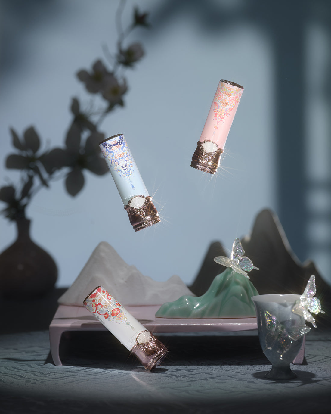 Butterfly Cloud Collar Glossy Lipstick Image 18