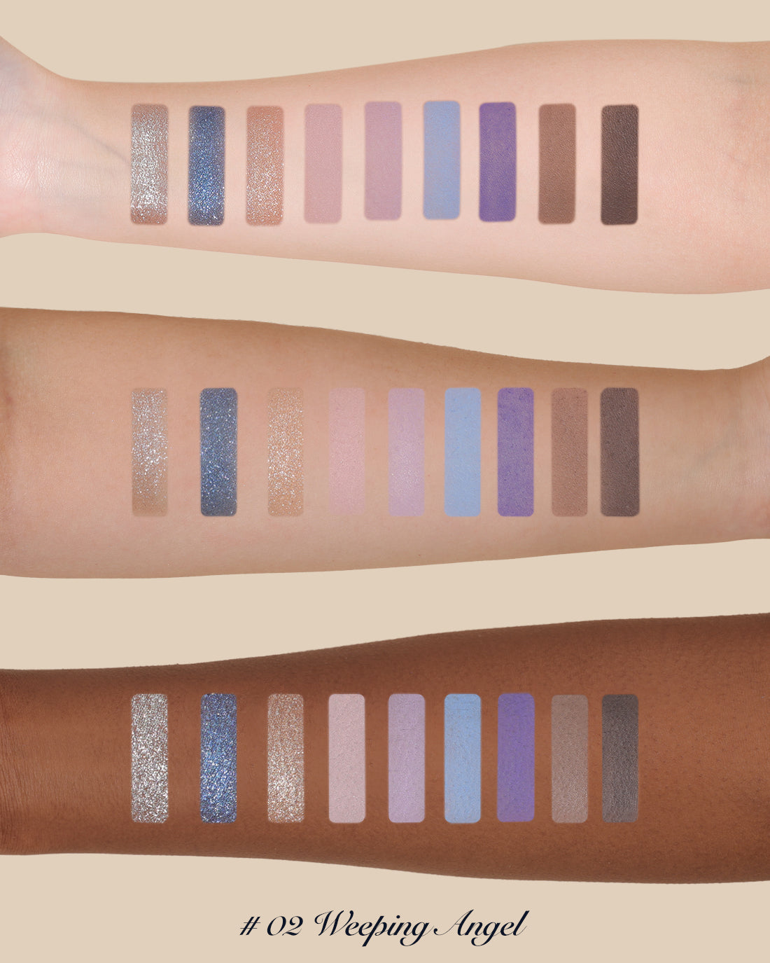 Little Angel 9-Color Eyeshadow Palette Image 11
