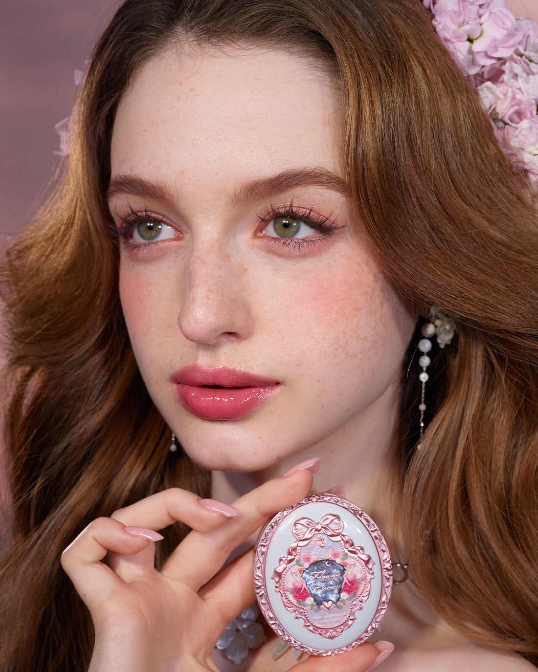 Midsummer Fairytales Velvet Embossed Blush Image 21