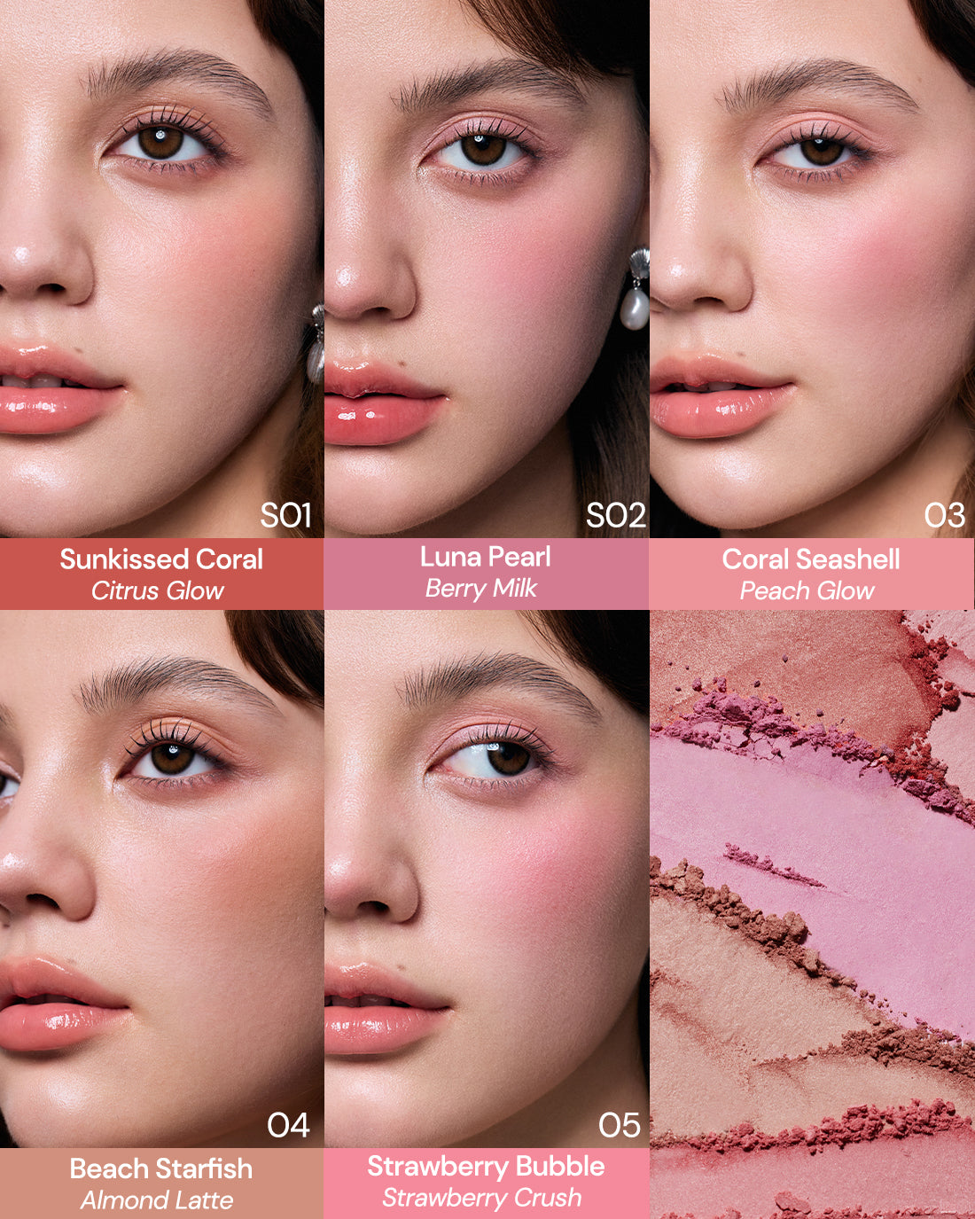Shell's Jewel Silk Satin Blush Image 24
