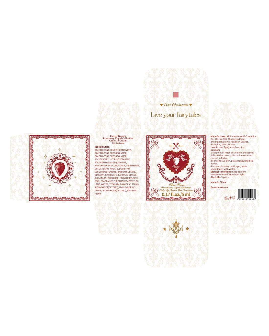 Strawberry Cupid Cake Lip Cream Image 20