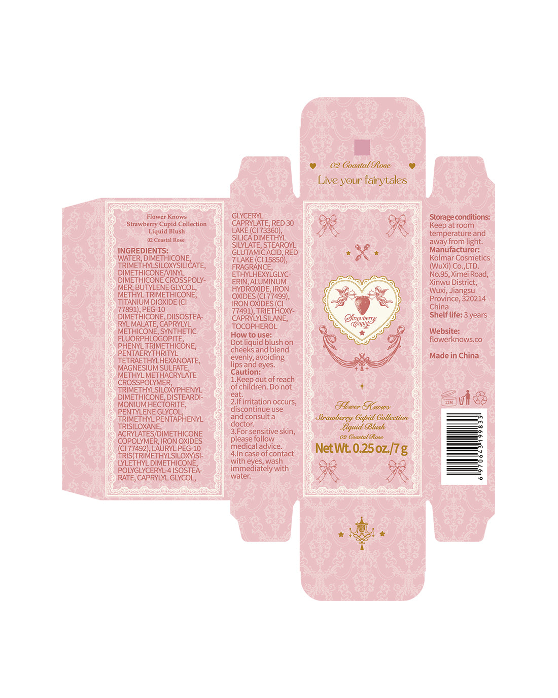 Strawberry Cupid All Day Glow Liquid Blush Image 13