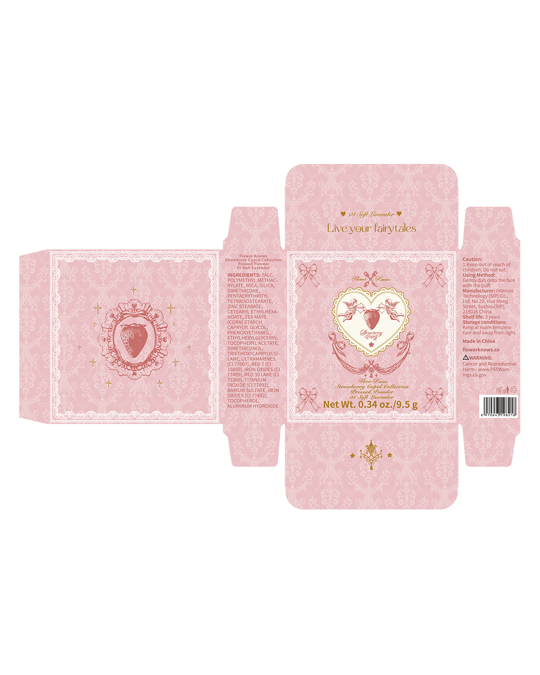 Strawberry Cupid Pressed Powder Image 7