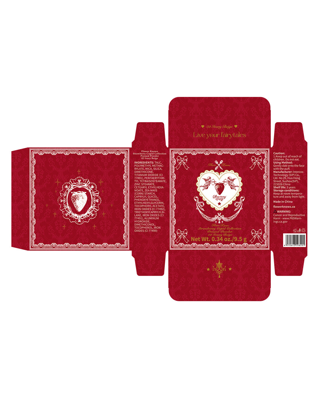 Strawberry Cupid Pressed Powder Image 14