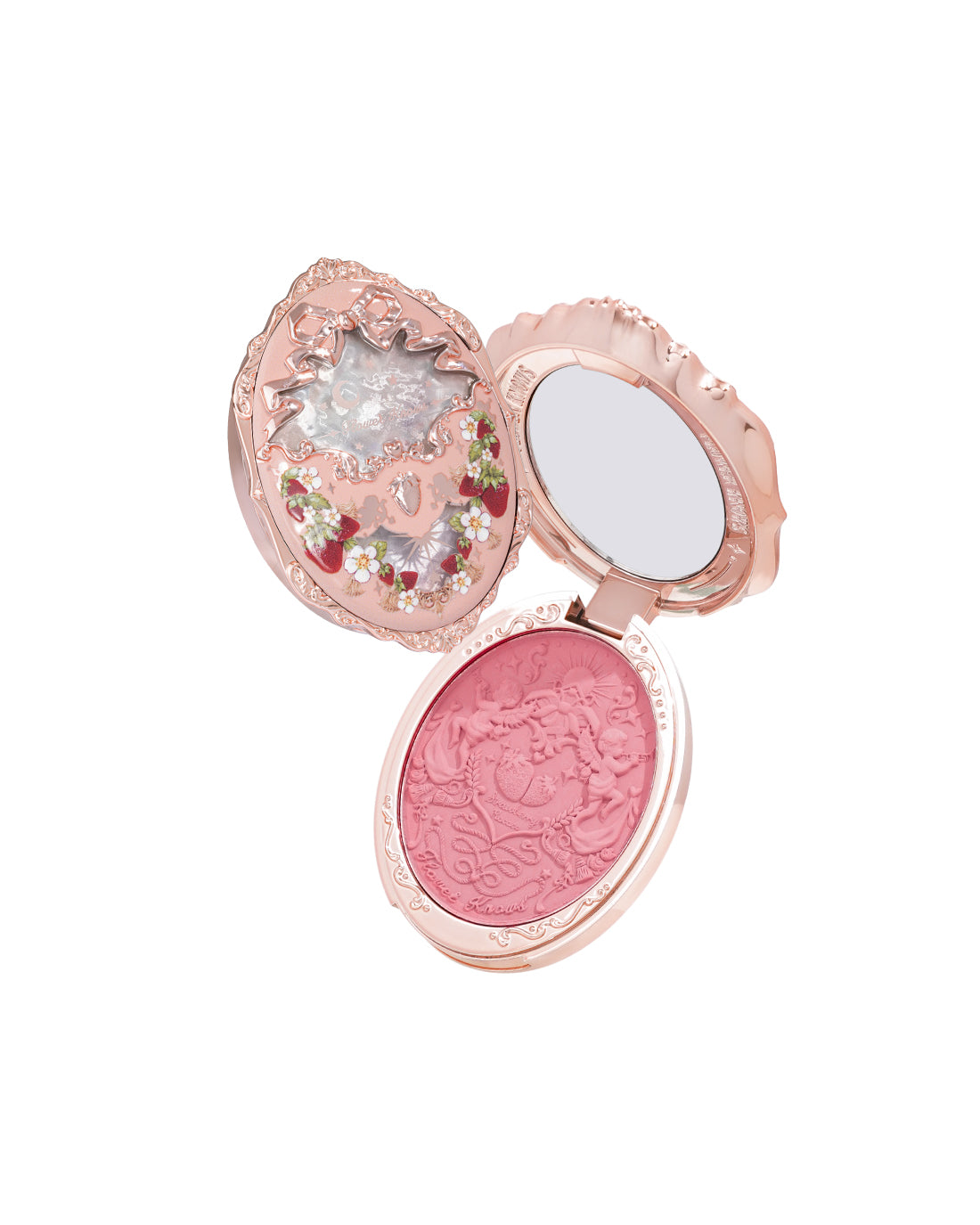 Strawberry Rococo Embossed Blush Image 14