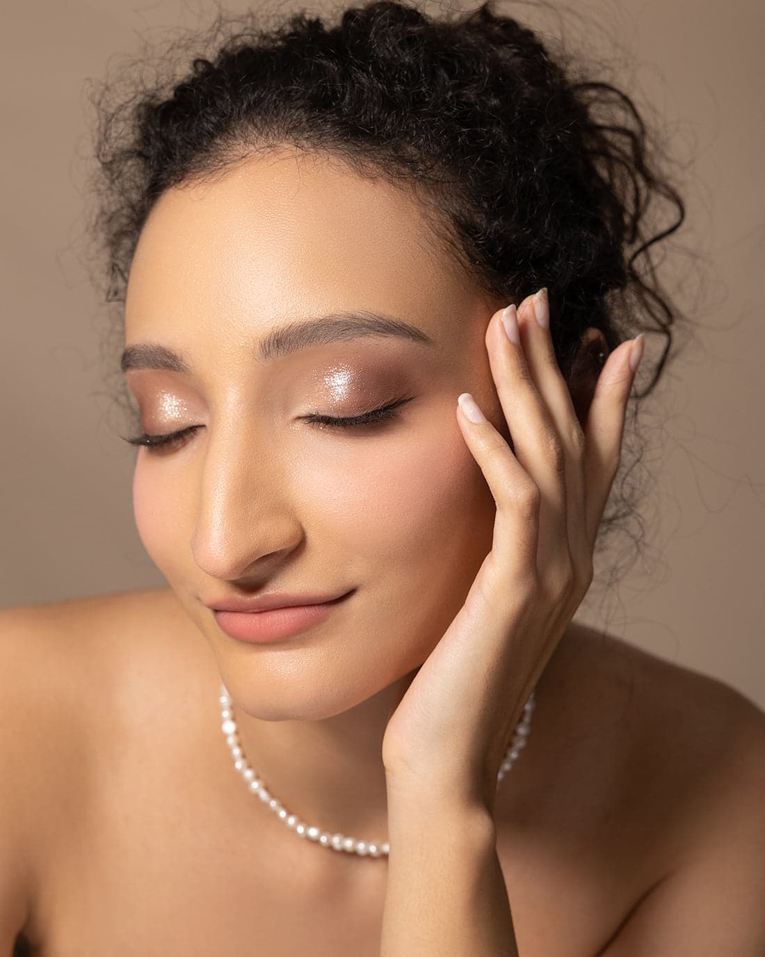 Strawberry Rococo Embossed Blush Image 5