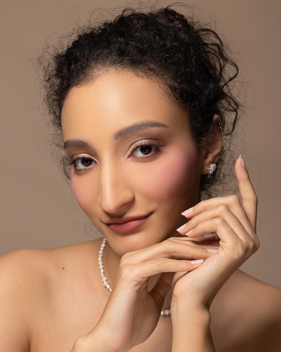 Strawberry Rococo Embossed Blush Image 18