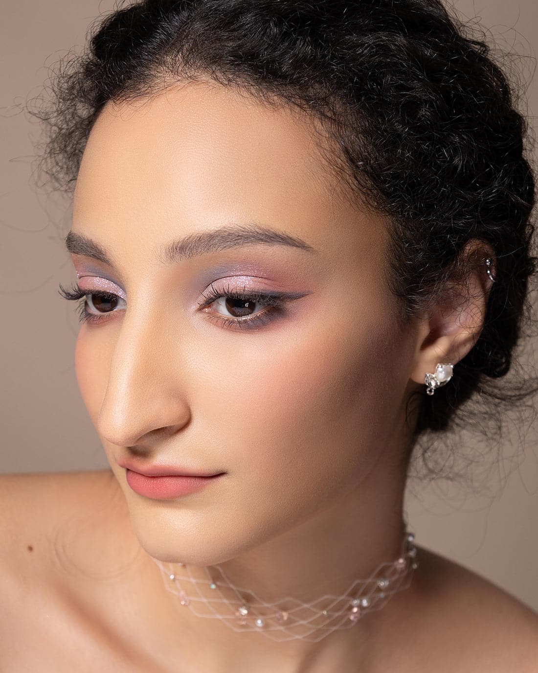 Strawberry Rococo Embossed Blush Image 13