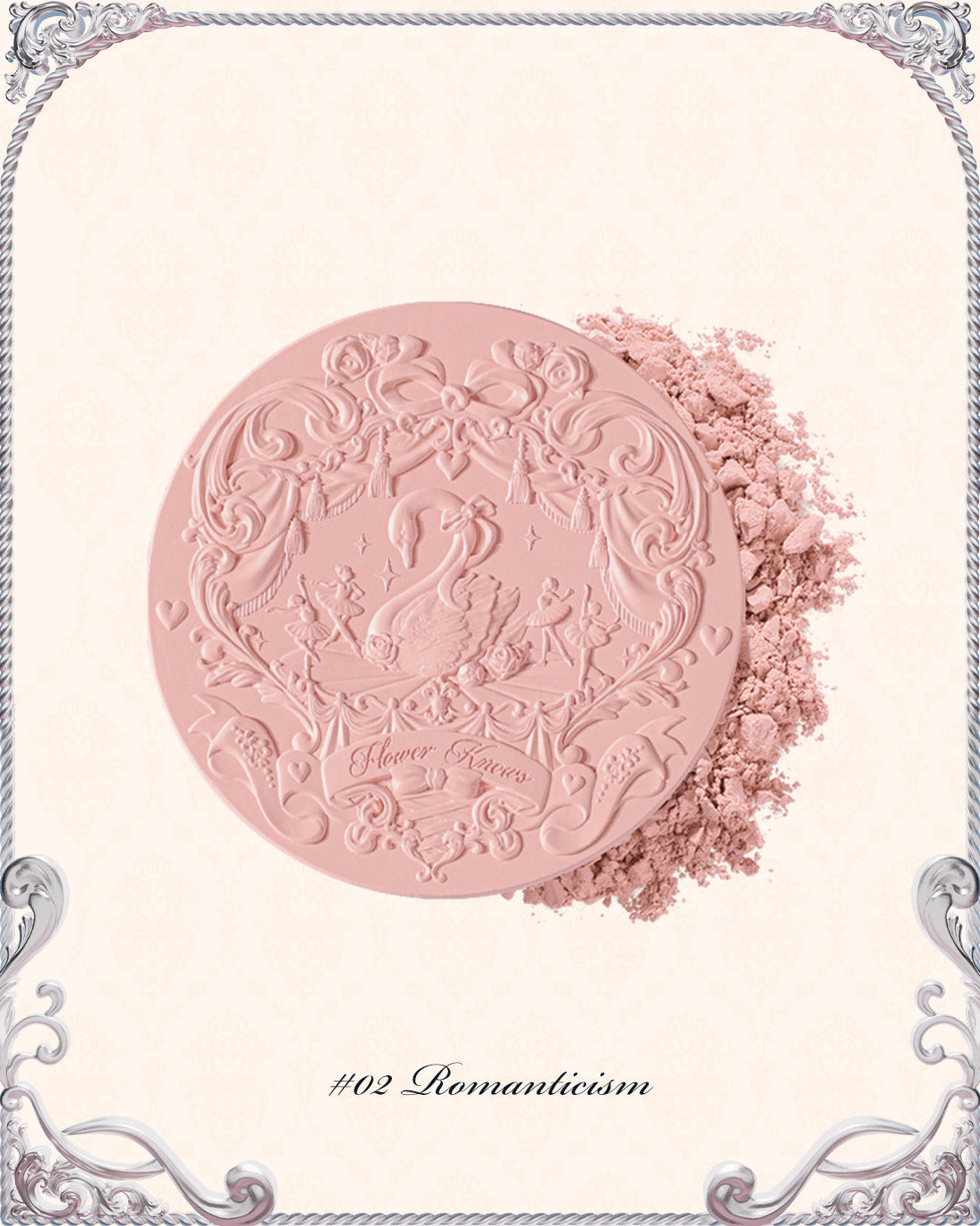 Swan Ballet Embossed Blush (Bundle) Image 7