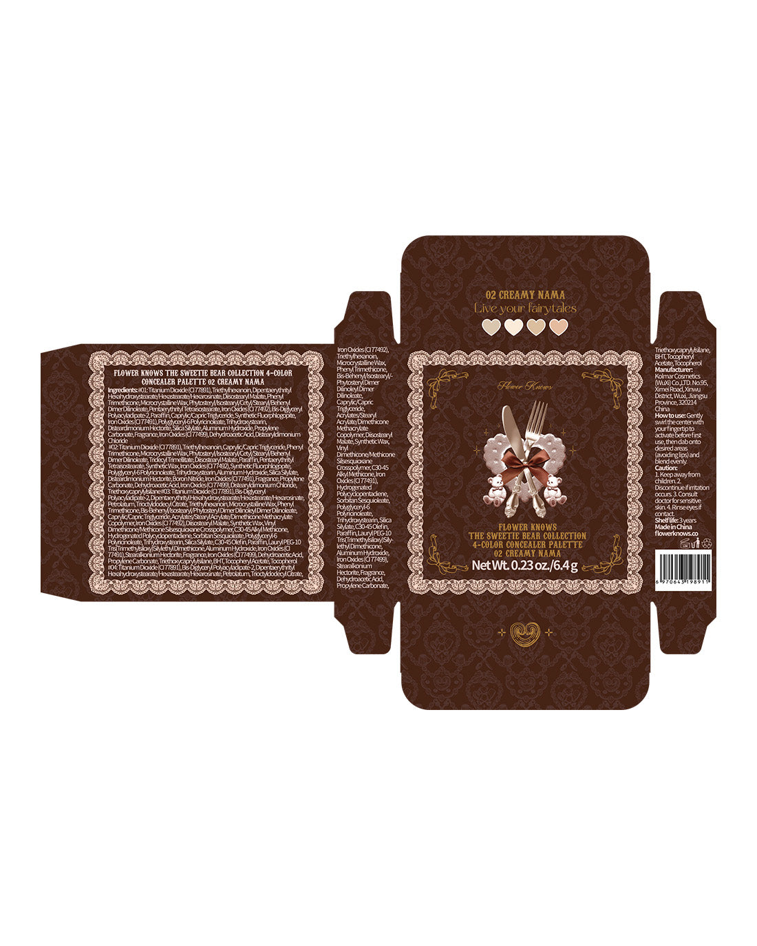 The Sweetie Bear 4-Color Concealer Palette Image 18