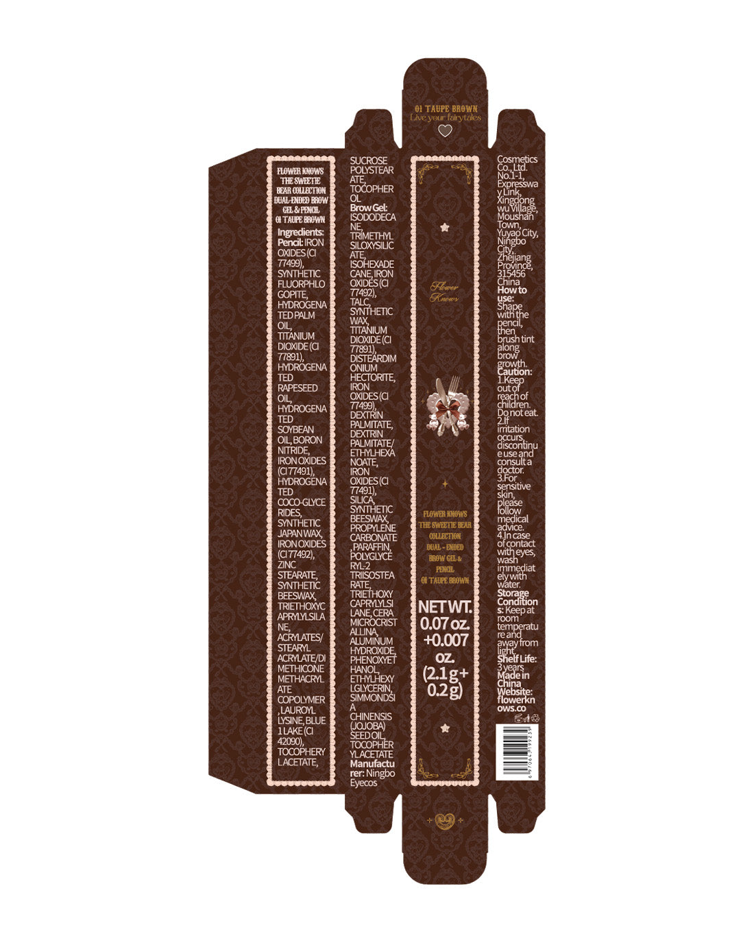 The Sweetie Bear Dual-Ended Brow Gel & Pencil Image 7