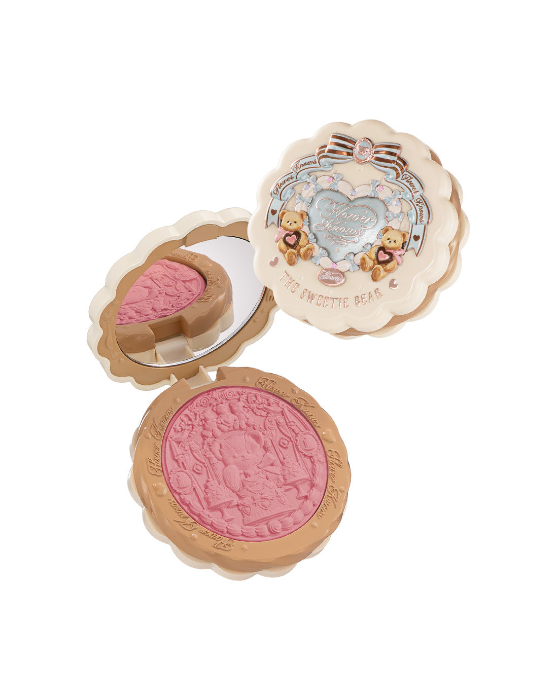 The Sweetie Bear Silk Satin Blush Image 1